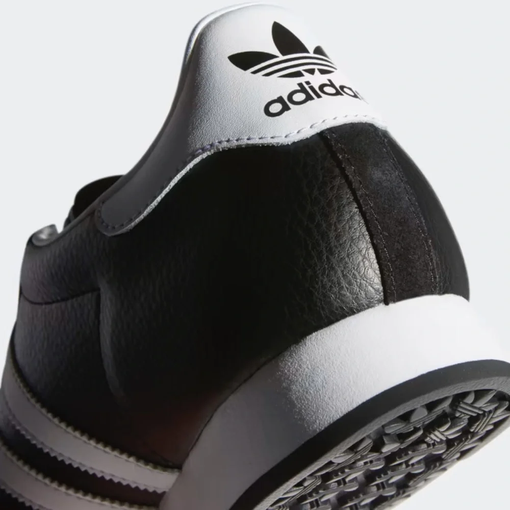 NIB Adidas Samoa Sneakers, Black/White, Men’s 7 - Picture 14 of 16